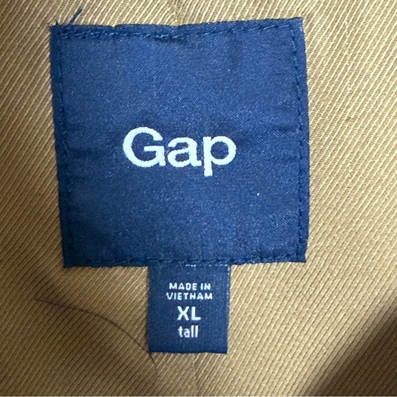 GAP Women's Tan Trench Coat - Picture 3 of 7
